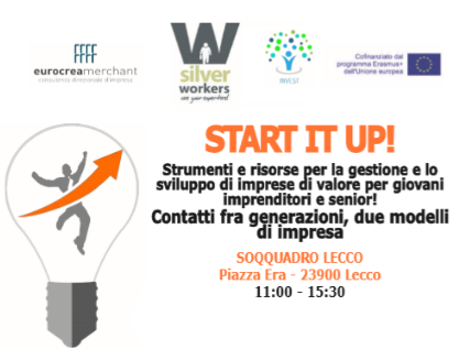Multiplier Event “START IT UP” – Lecco (IT), 3/5/2018