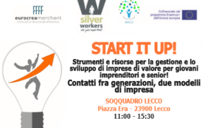 Multiplier Event “START IT UP” – Lecco (IT), 3/5/2018